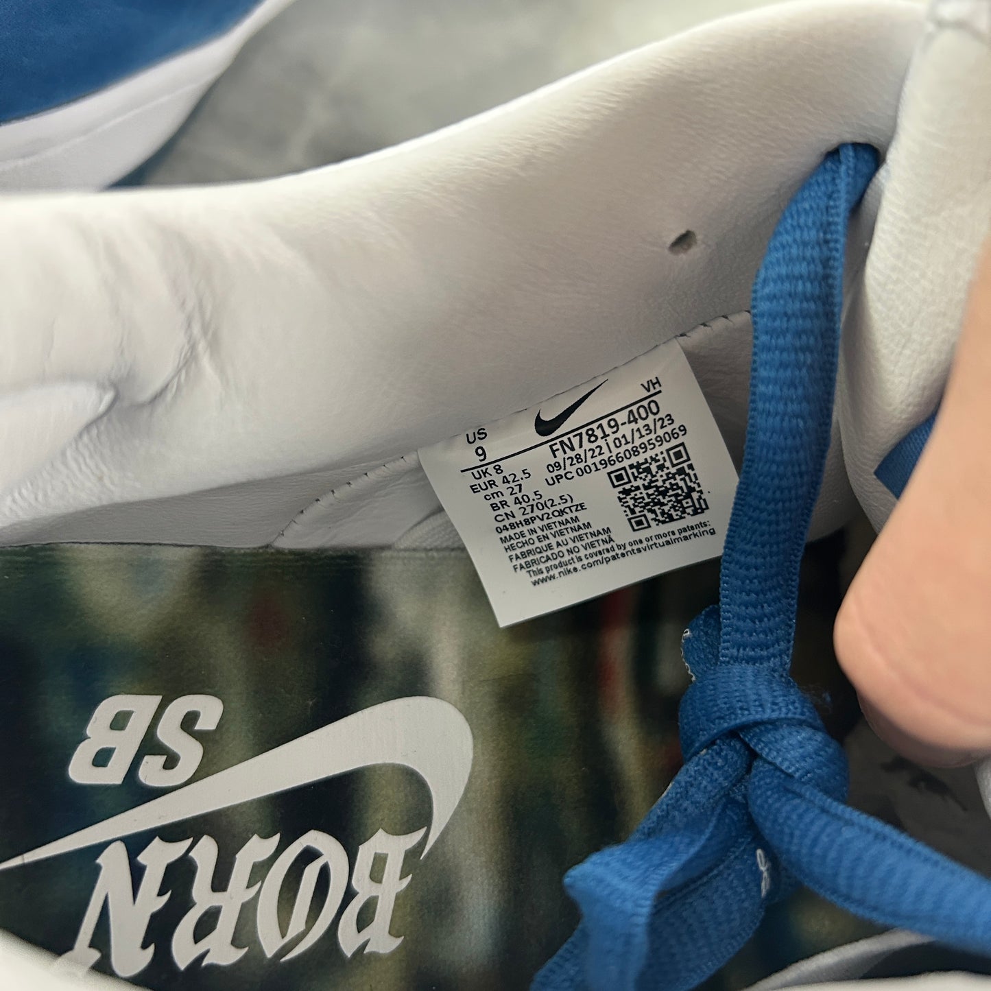 Nike Dunk Low SB Born X Raised (USED)