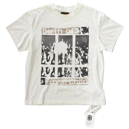 Birth Of A Royal Child Flashlight Vintage Tee Cream