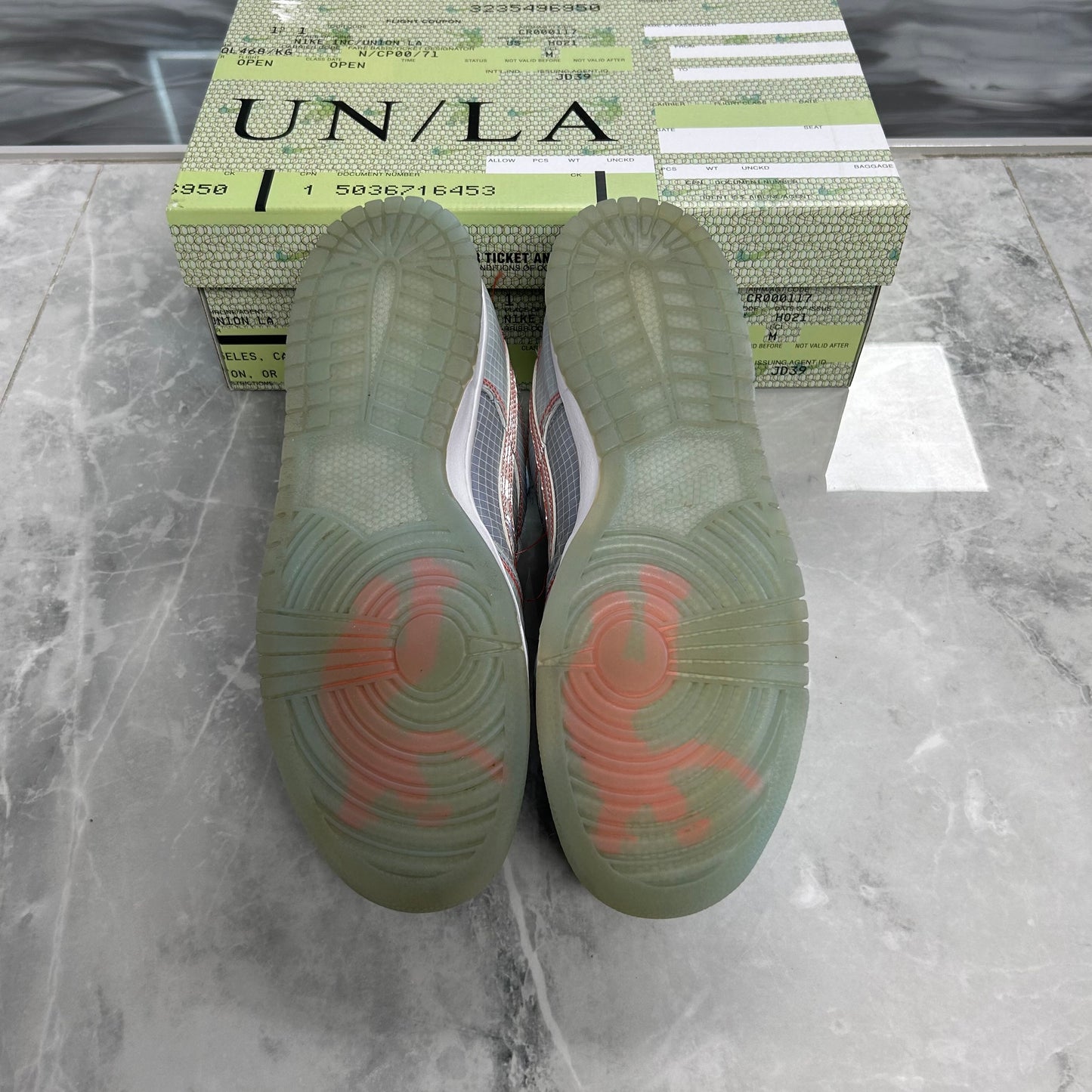 Nike Dunk Low Union Passport Pack Argon (Used)