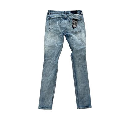 Ksubi Van Winkle Punk Blue Scribe 098 Denim