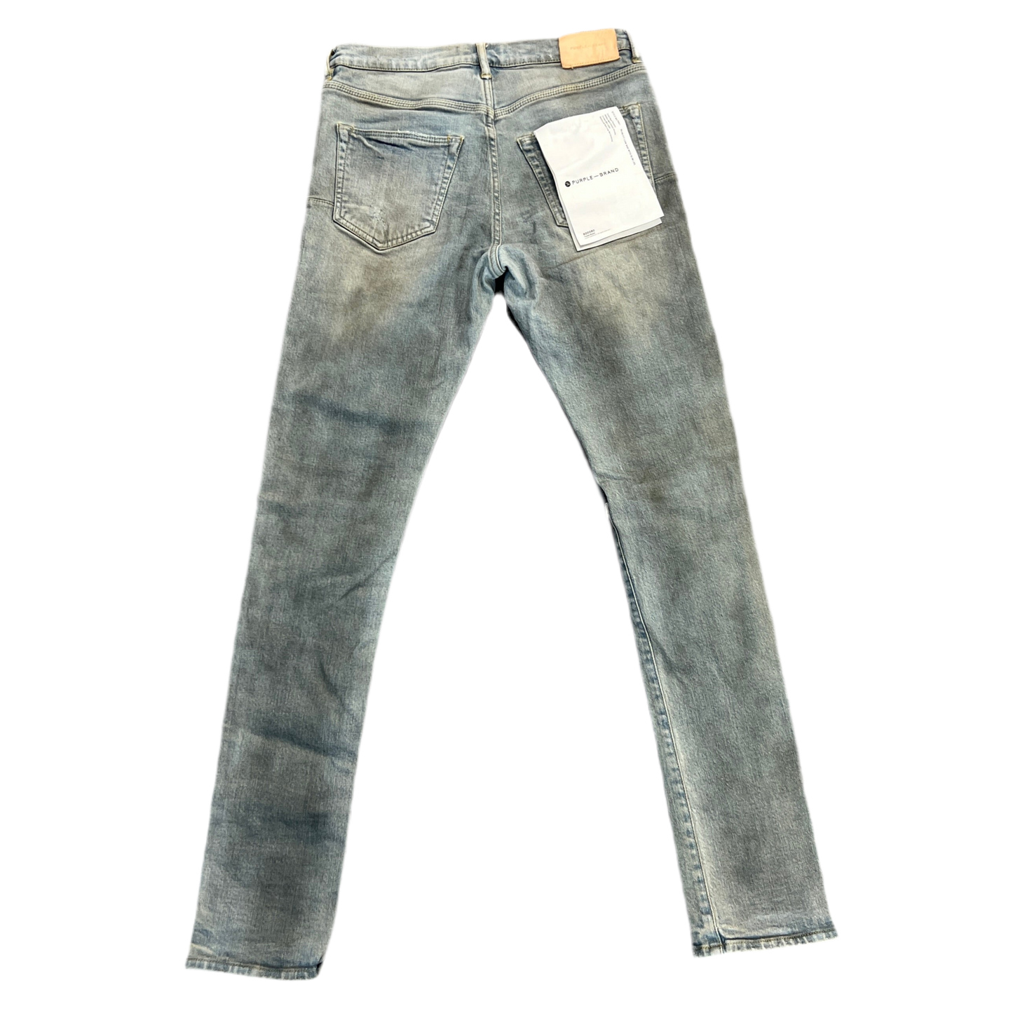 Purple Brand Grey Washed Blue Denim