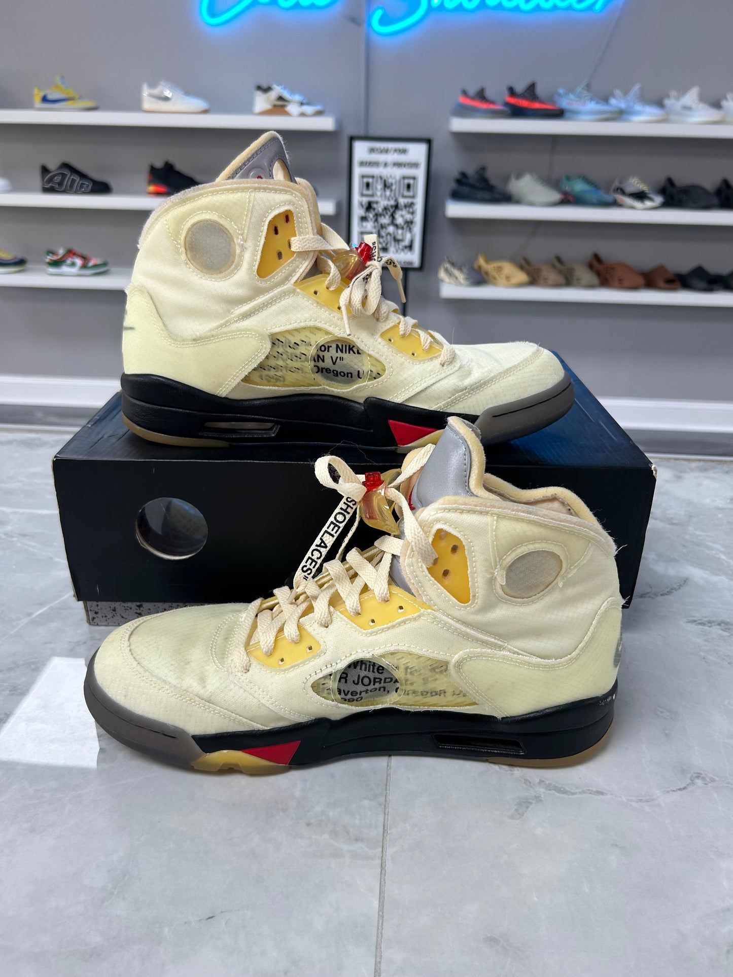 Jordan 5 Retro Off-White Sail (Used)