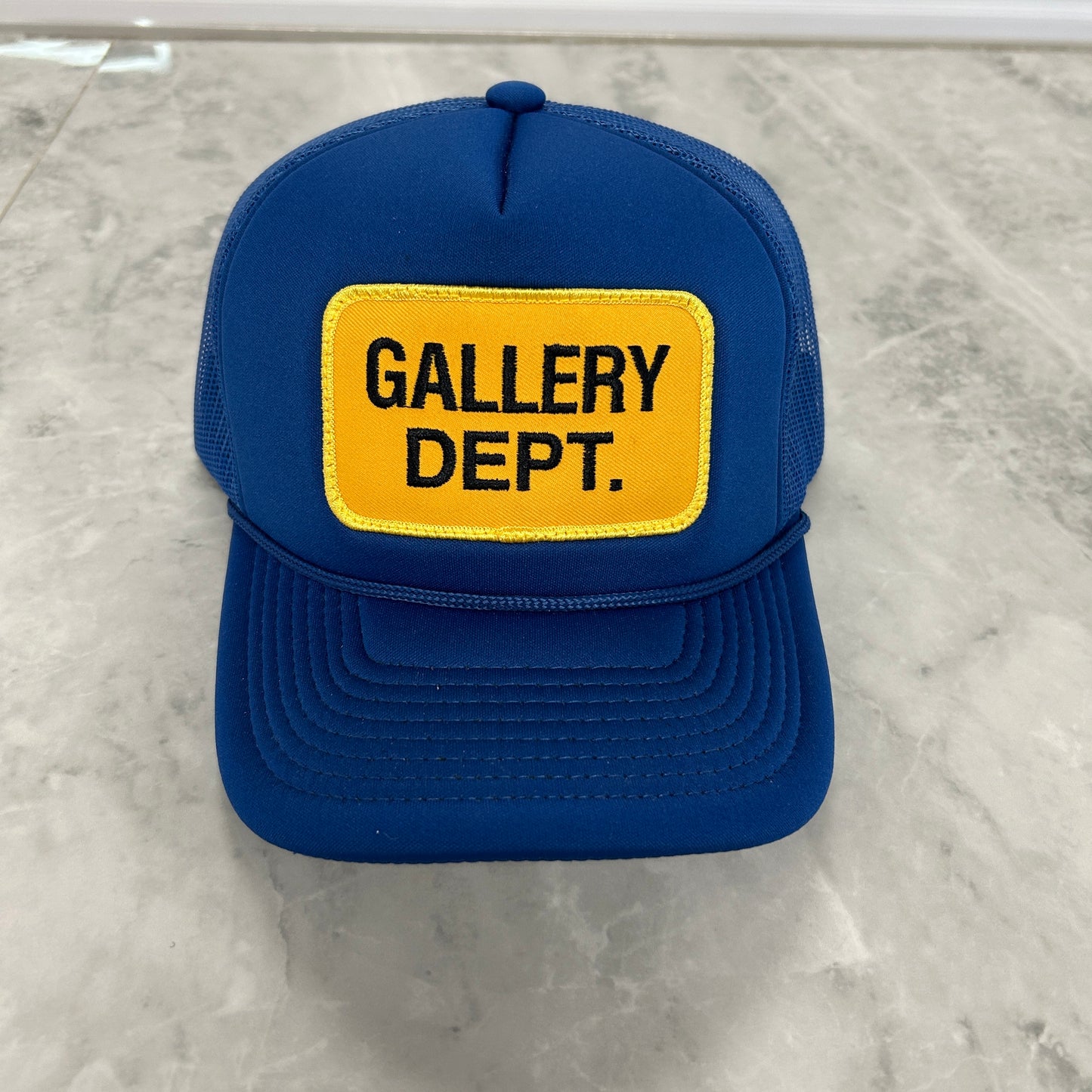 Gallery Dept. Souvenir Trucker Hat Blue
