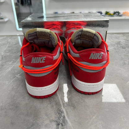 Nike Dunk Low Off-White University Red (USED)