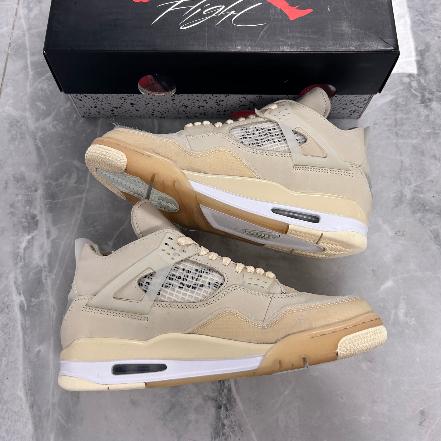 Jordan 4 Retro Off-White Sail (USED)