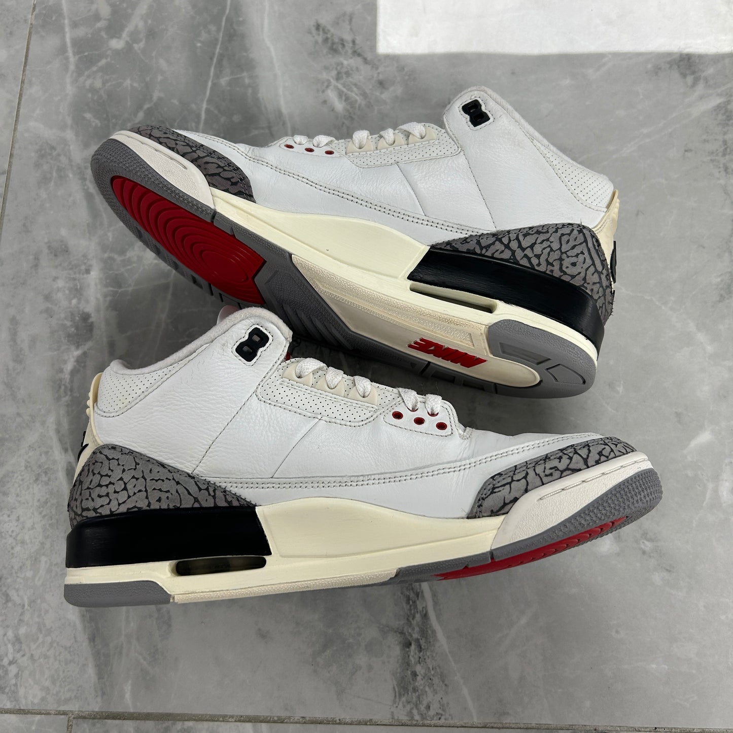 Air Jordan 3 Retro White Cement Reimagined (USED NO BOX)