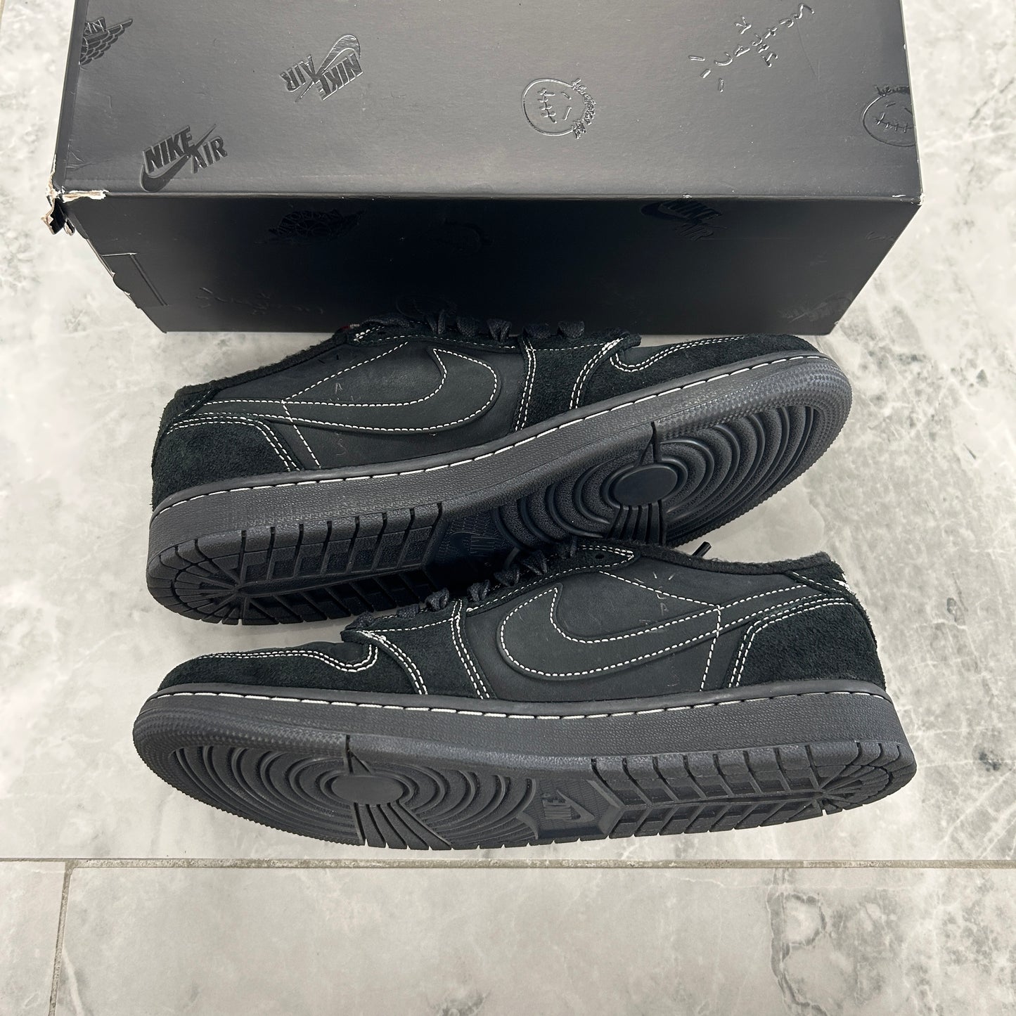 Jordan 1 Retro Low OG SP Travis Scott Black Phantom (USED)