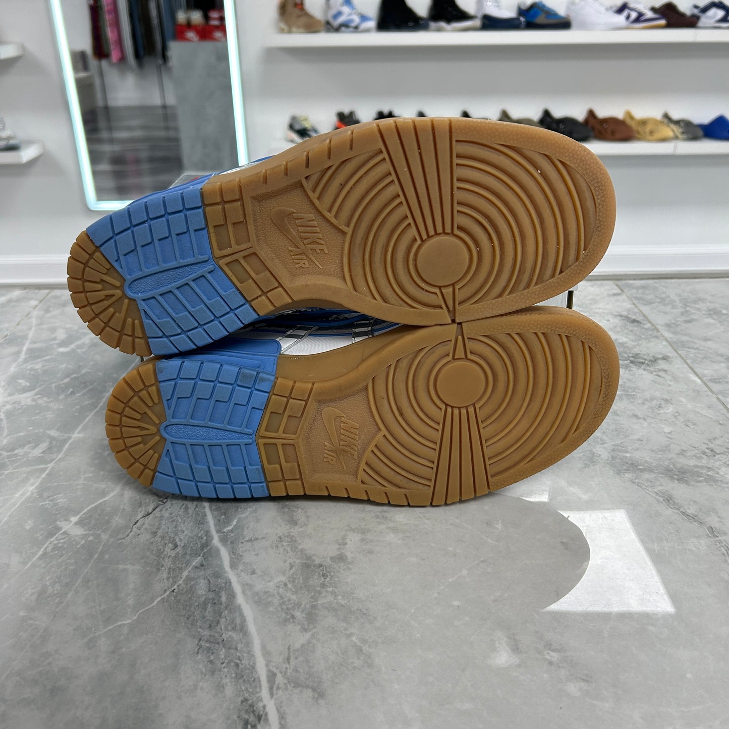 Nike Air Rubber Dunk Off-White UNC (USED)