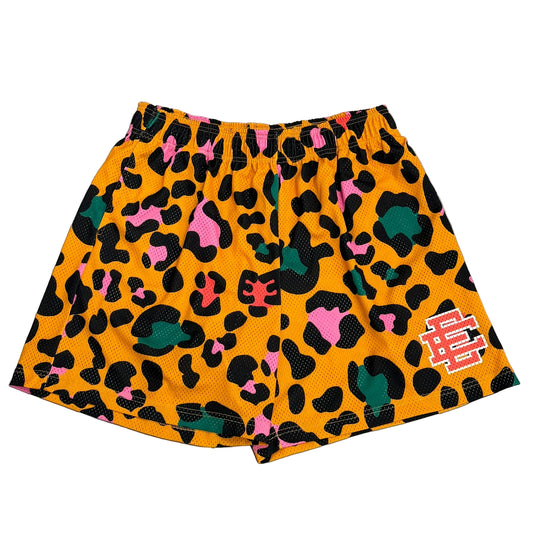 Eric Emanuel EE Basic/Core Shorts Orange Cheetah