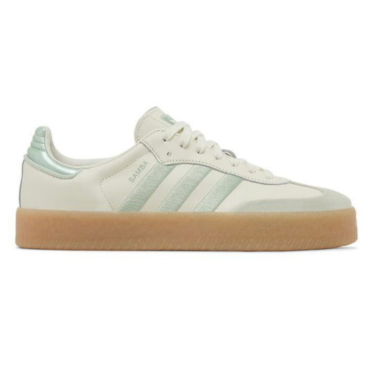 Adidas Sambae Off White Metallic Green Gum