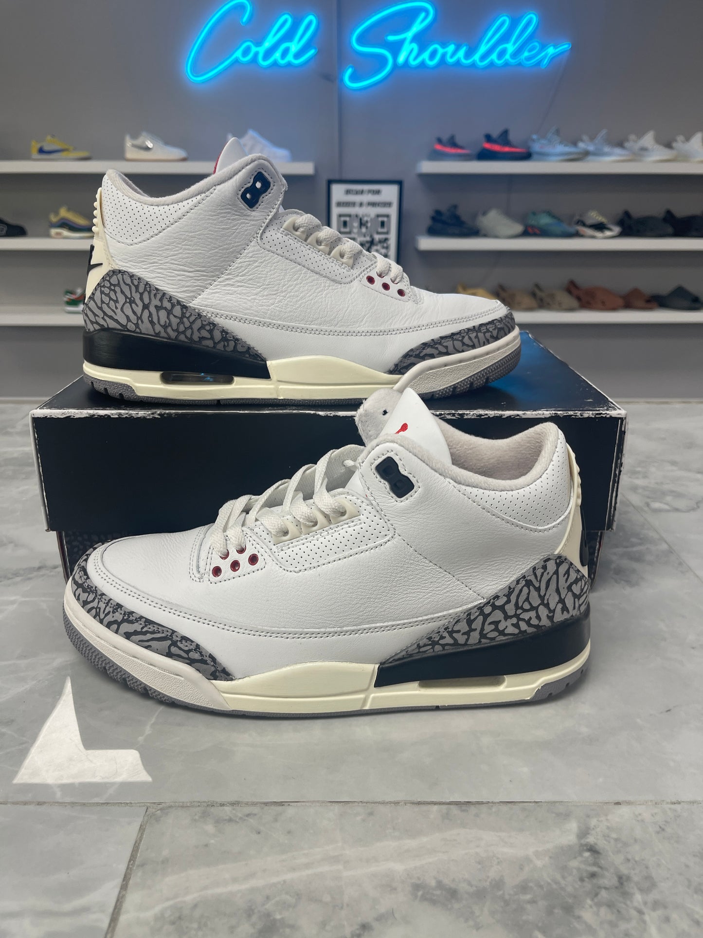 Jordan 3 Retro White Cement Reimagined (USED)