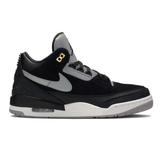 Jordan 3 Retro Tinker Black Cement Gold (USED NO BOX)