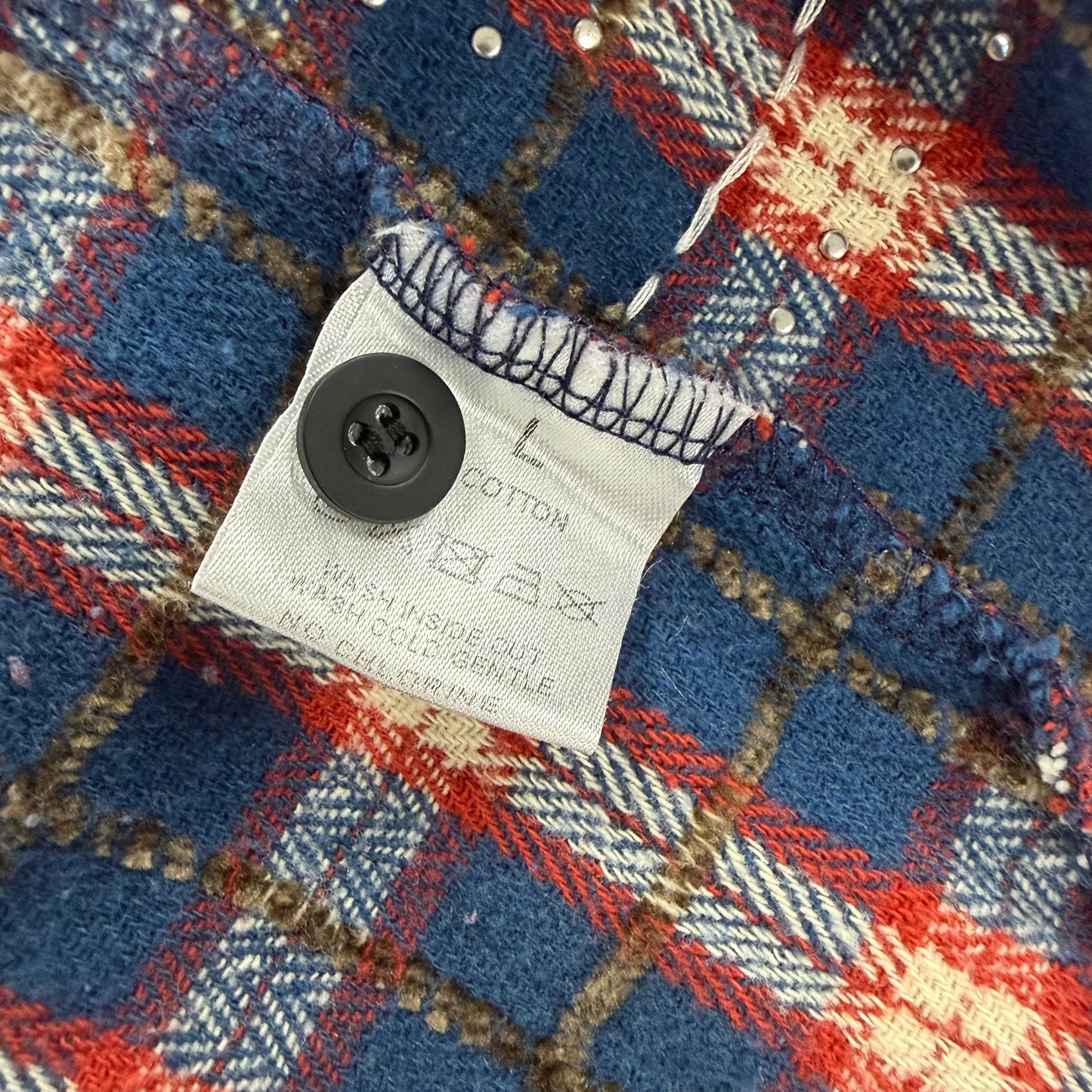 Vale Forever American Cup L/S Flannel Navy/Red