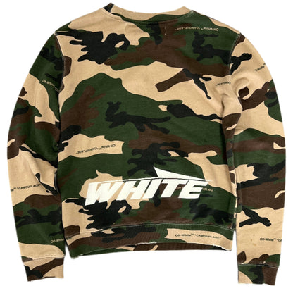 Off-White Camo Embroidered Crewneck