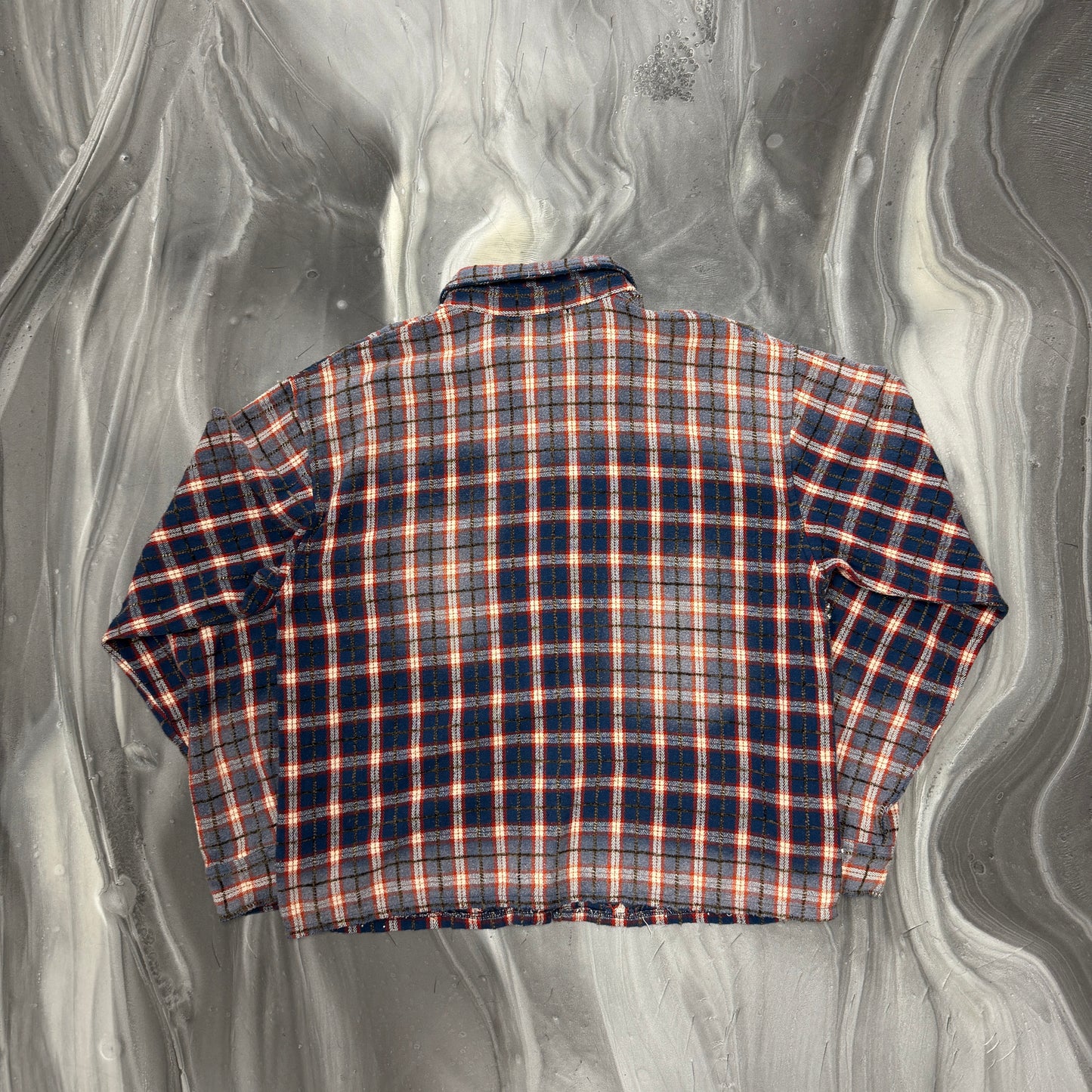 Vale Forever American Cup L/S Flannel Navy/Red