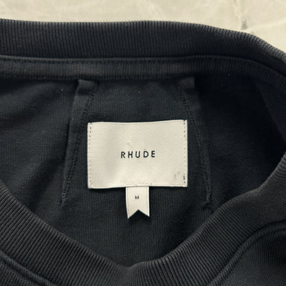 Rhude Les Depux Alpes Tee Vintage Black