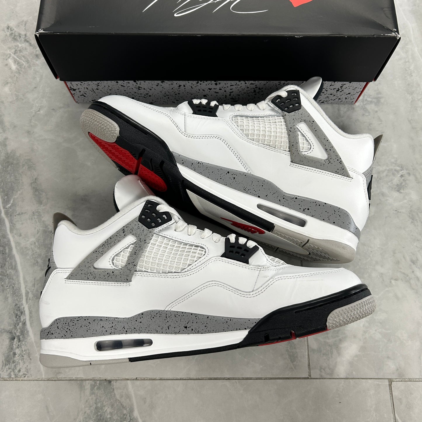 Air Jordan 4 Retro OG White Cement 2025 (Used)