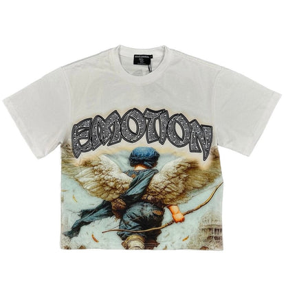 MIXED EMOTION ARCH ANGEL TEE WHITE