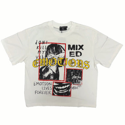 Mixed Emotion Forever Tee White