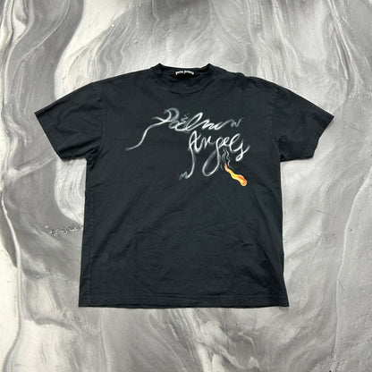 Palm Angels Foggy T-Shirt 'Black/ White'