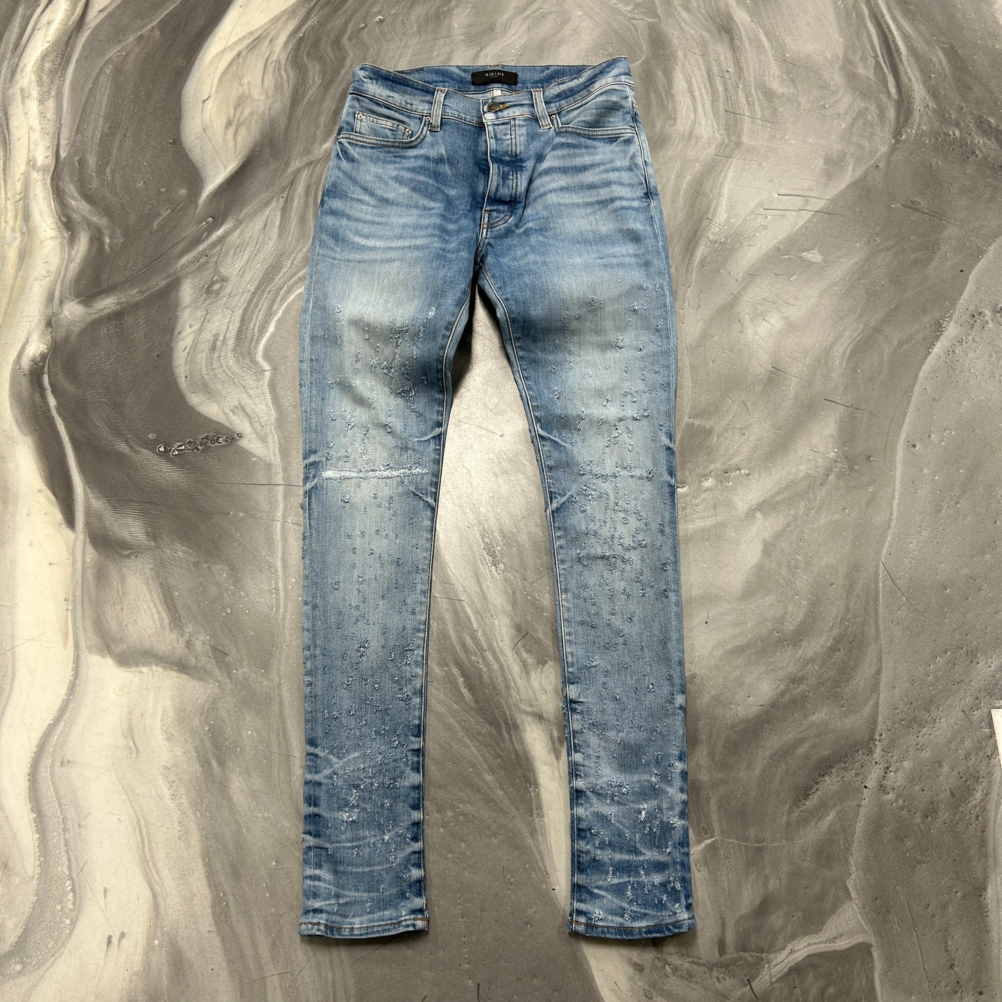 Amiri Shotgun Denim Blue