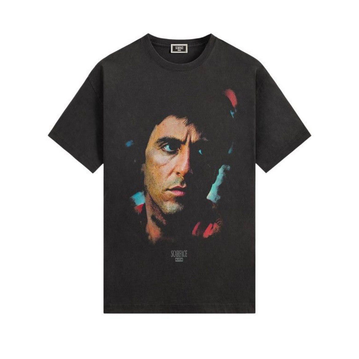 Kith x Scarface Tony Portrait Vintage Tee Black