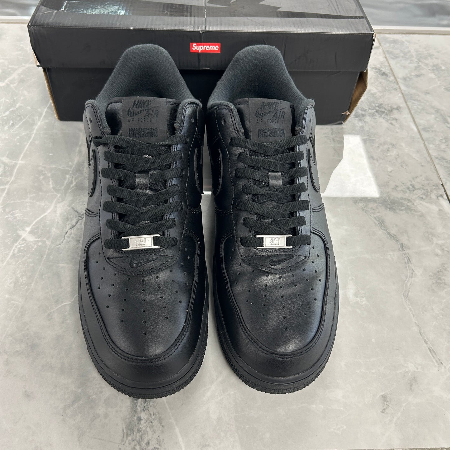 Nike Air Force 1 Low Supreme Black (USED)