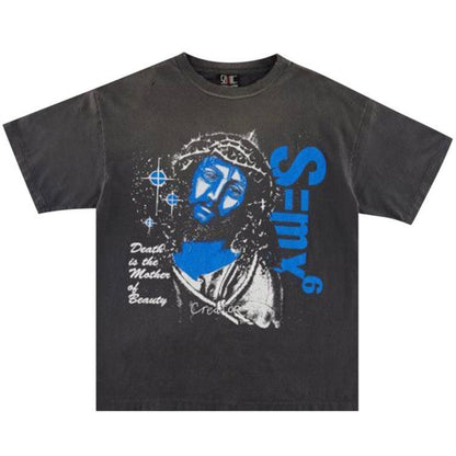 SAINT Mxxxxxx Death Mother Tee Black