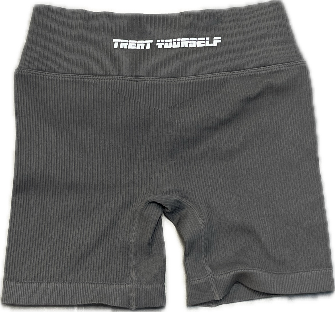 Moorse Collective Treat Yourself Biker Shorts Grey