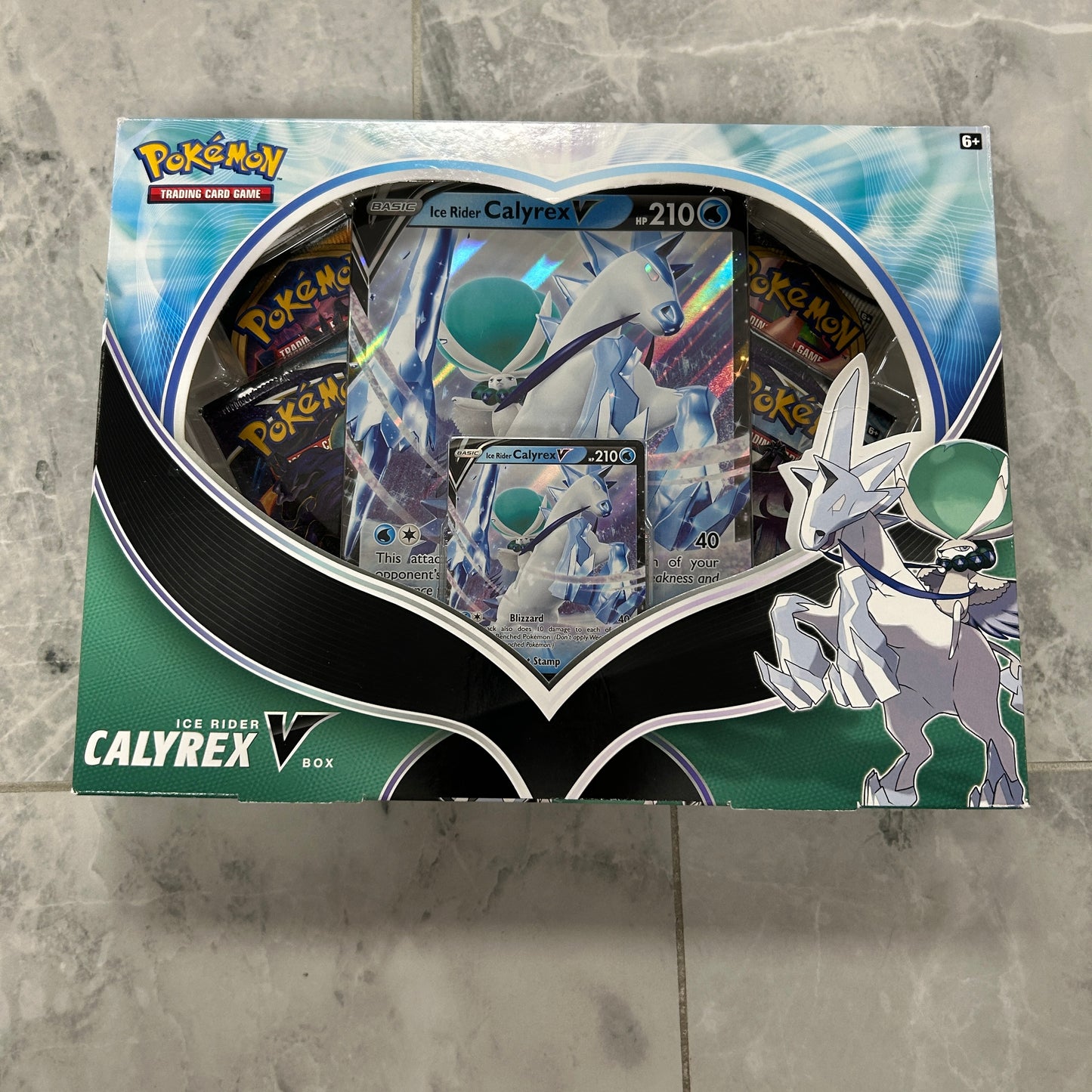 2021 Pokémon Ice Rider Calyrex V box