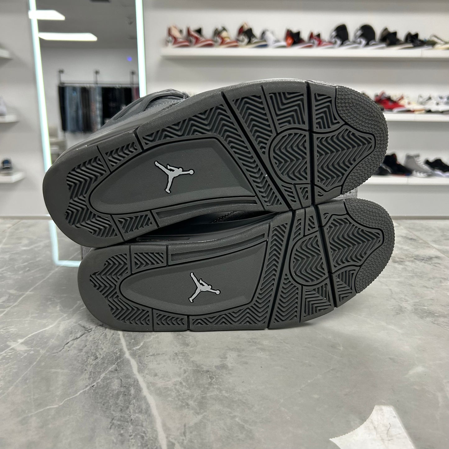 Jordan 4 Retro Paris Olympic Wet Cement - view 6