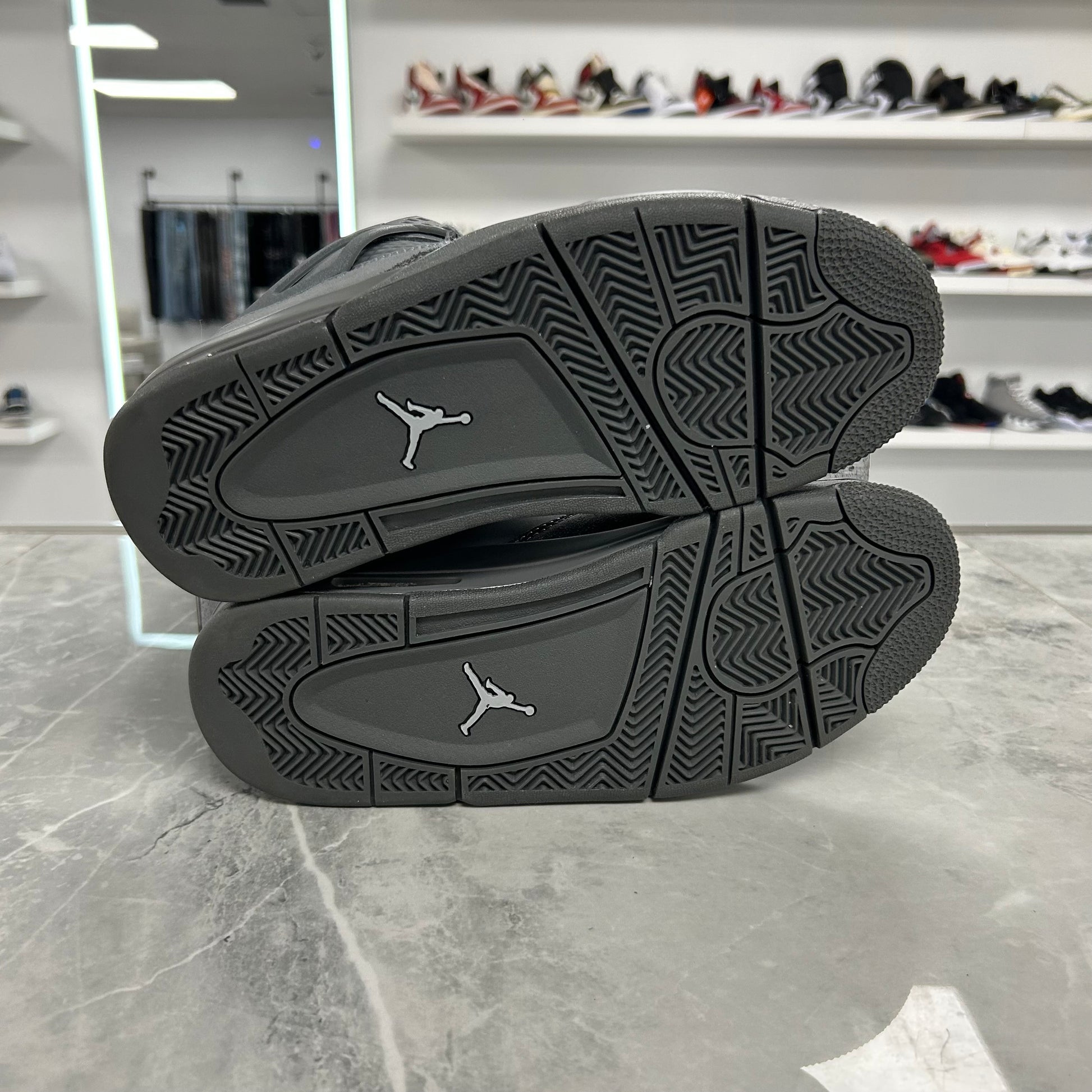 Jordan 4 Retro Paris Olympic Wet Cement - view 6