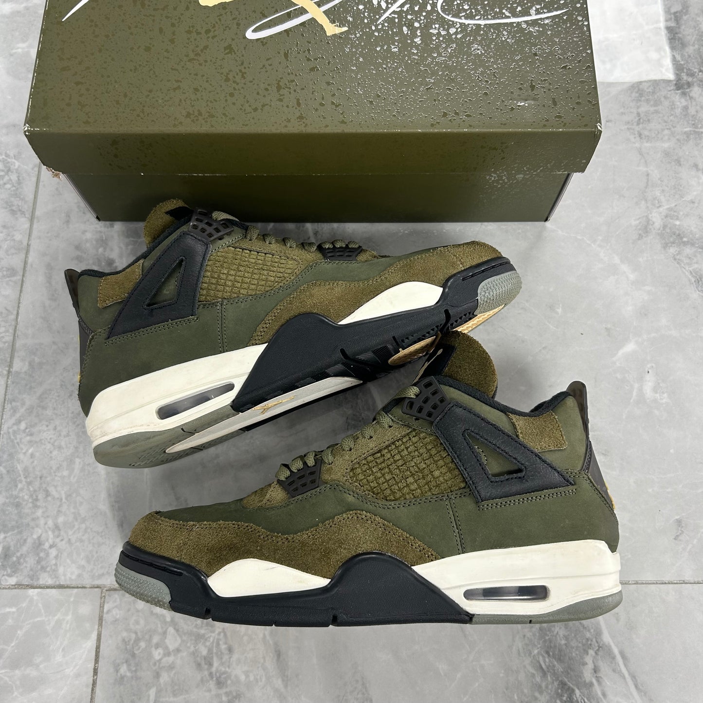 Jordan 4 Retro SE Craft Medium Olive (USED)