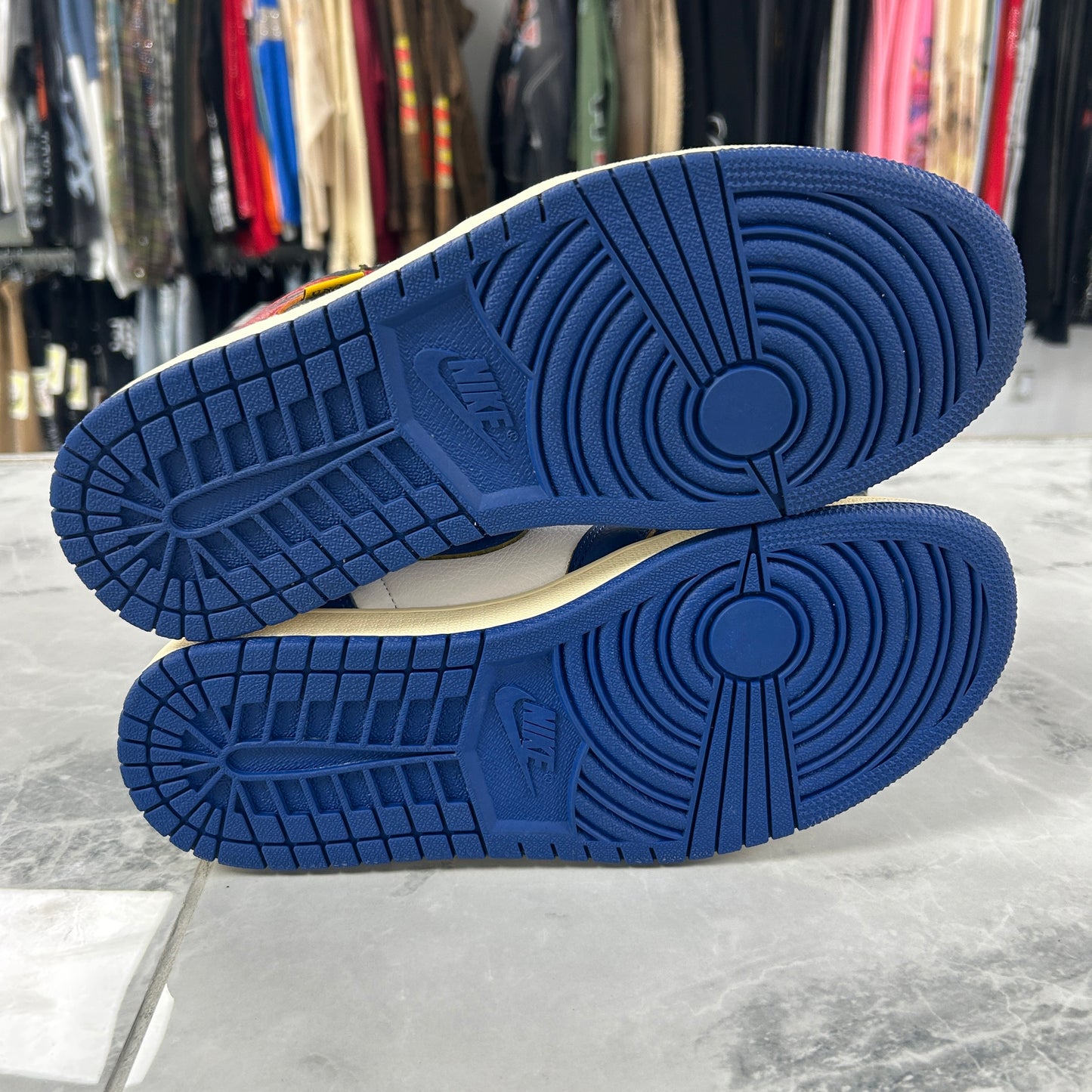 Jordan 1 Retro High Union LA Storm Blue (USED)