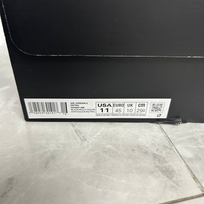 Air Jordan 5 Retro Black Carolina /UNC 2026 (USED)
