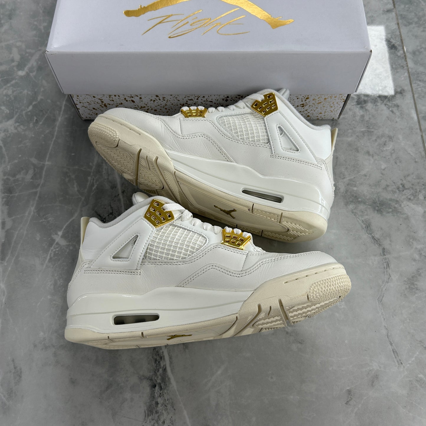 Air Jordan 4 Retro Metallic Gold (USED)