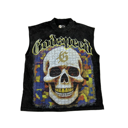 Godspeed Puzzle Cutoff Tee