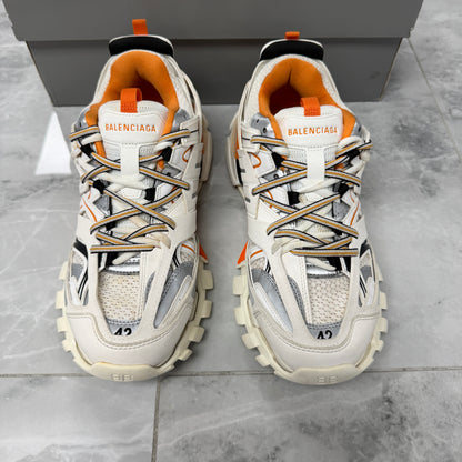 Balenciaga Orange/White Track Sneaker (Used)