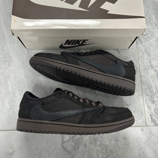 Jordan 1 Low Retro Travis Scott Brown Velvet - view 2