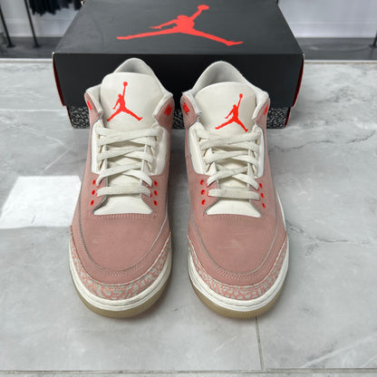 Jordan 3 Retro Rust Pink (USED)(NO INSOLES)