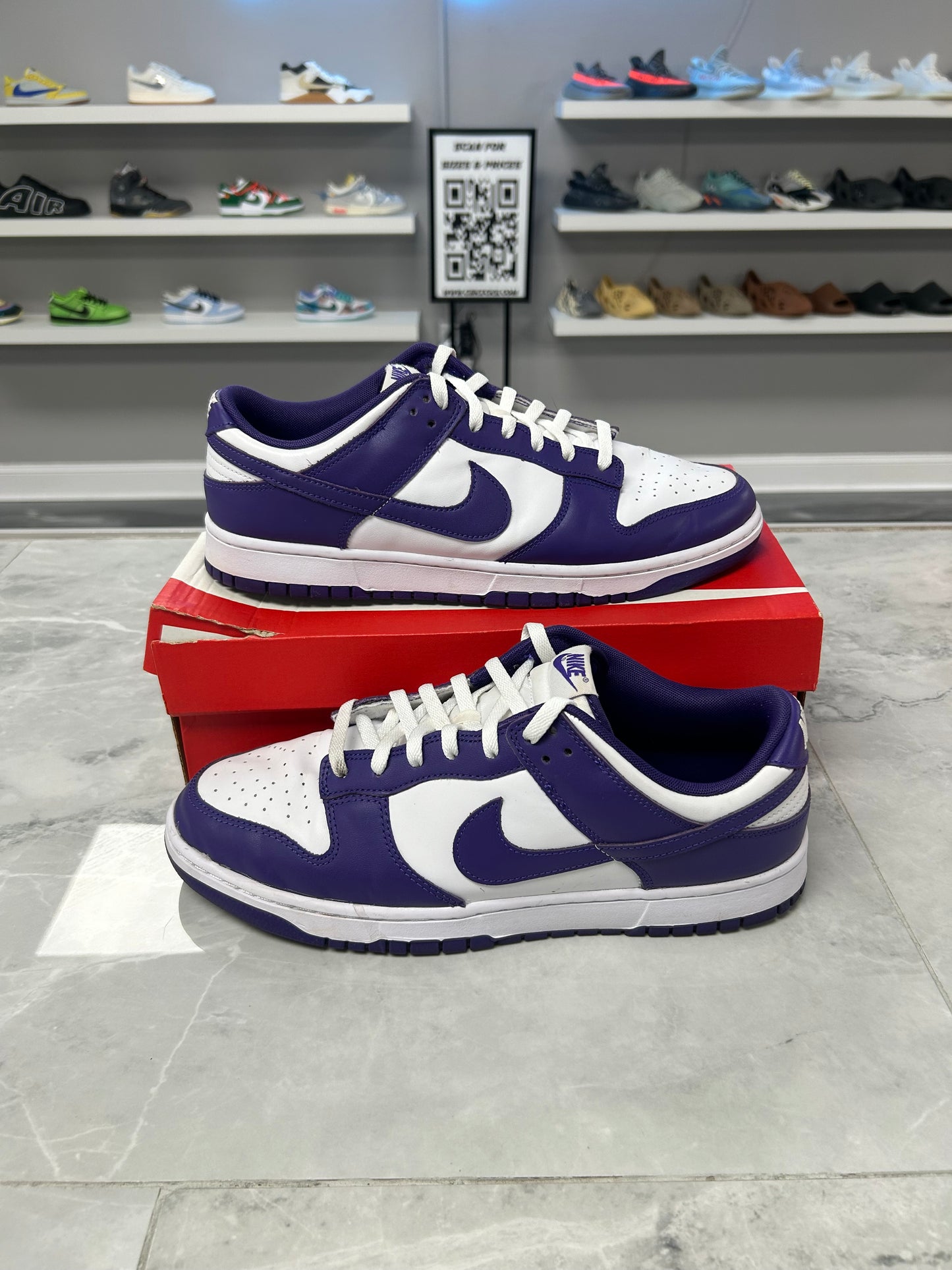 Nike Dunk Low Championship Court Purple (USED)