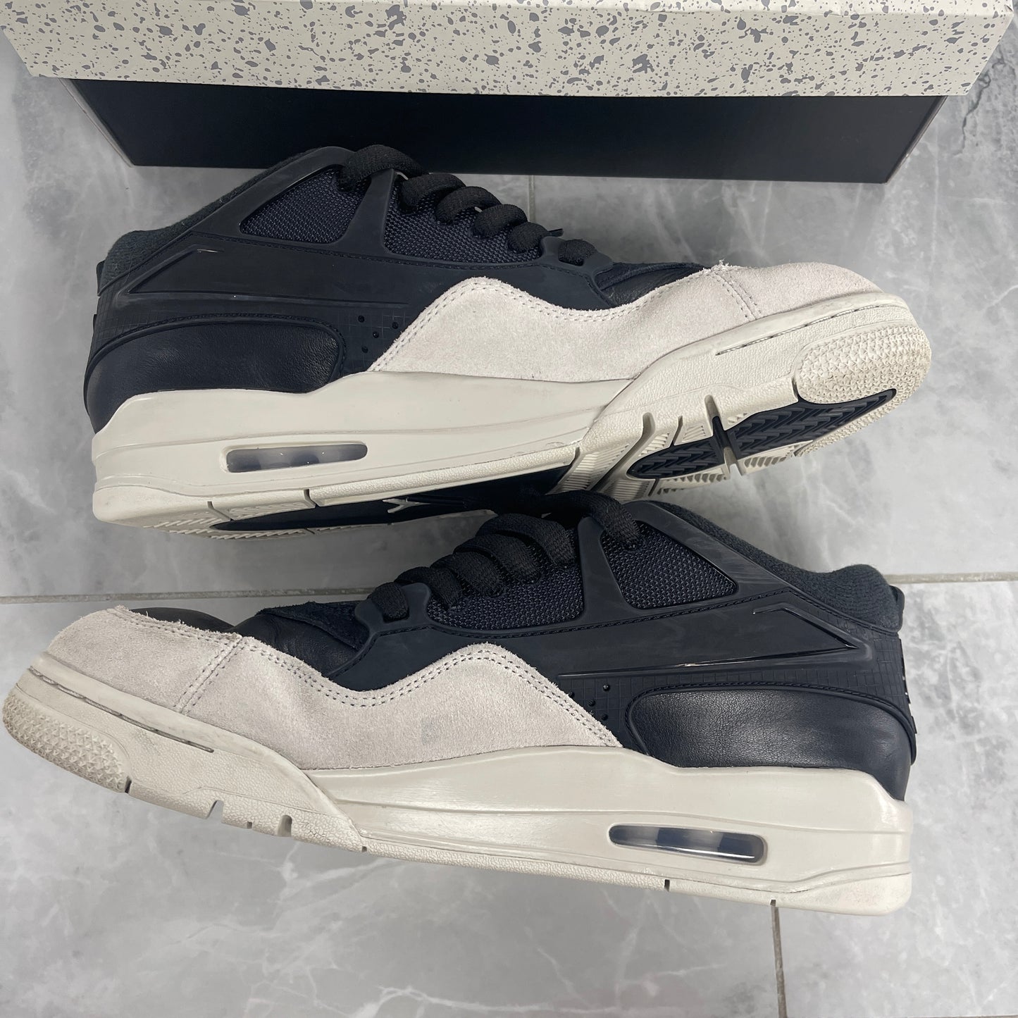 Jordan 4 RM Black Light Bone (Used)