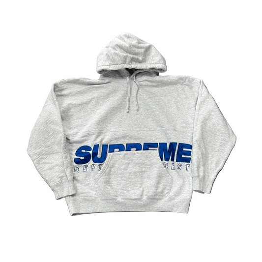 Supreme Best Of The Best Hooded Sweatshirt Ash Grey