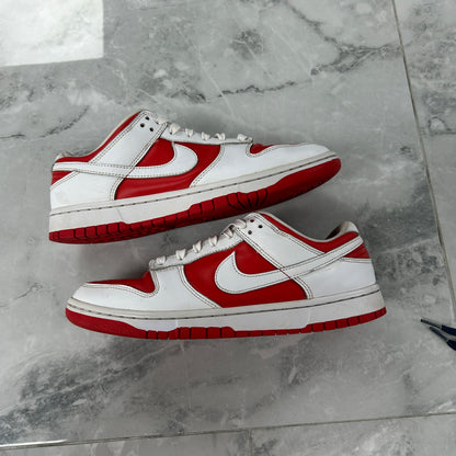 Nike Dunk Low Championship Red (USED NO BOX)