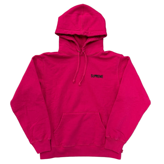Supreme Restless Youth Hoodie Fuchsia