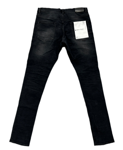 Purple P002 Skinny Black Jeans