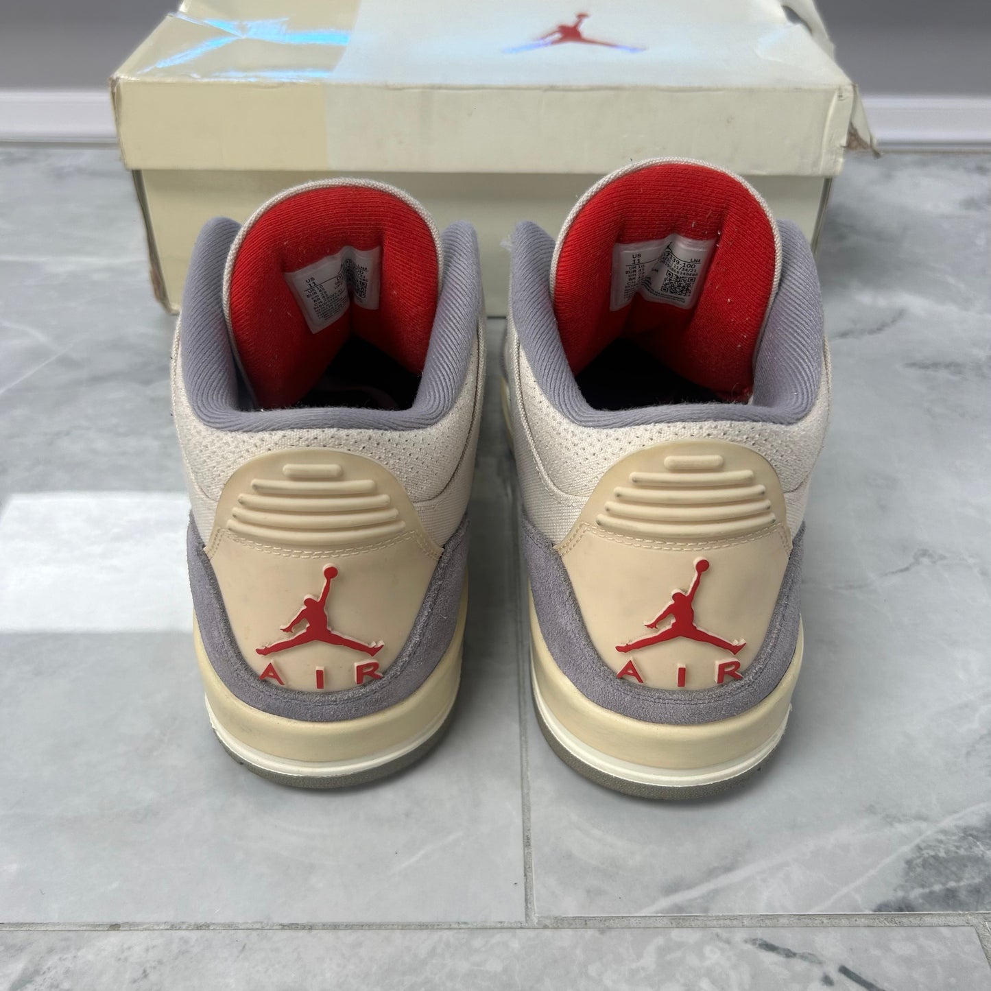 Jordan 3 Retro Muslin (USED)