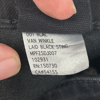 Ksubi Van Winkle Laid Black Sting Denim