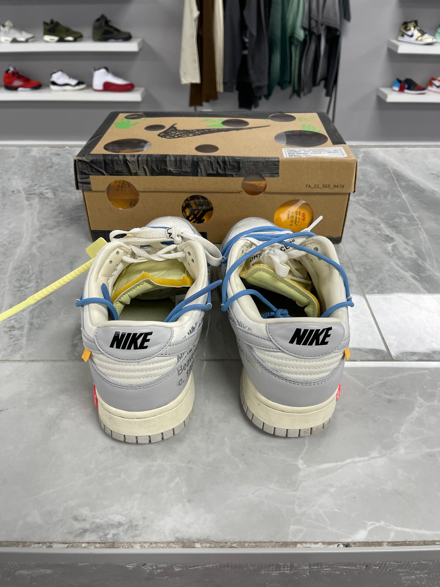 Nike Dunk Low Off-White Lot 5 (USED)