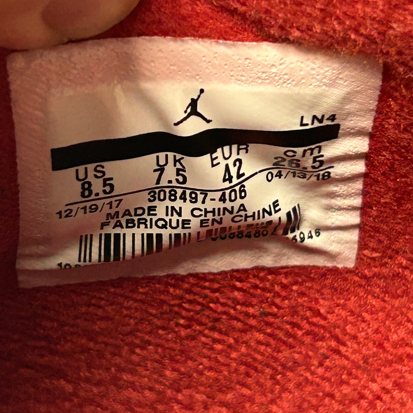 Jordan 4 Retro Travis Scott Cactus Jack (USED)